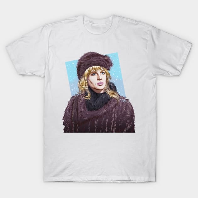 Julie Christie - An illustration by Paul Cemmick T-Shirt by PLAYDIGITAL2020